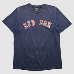 Boston Red Sox Majestic 2000s T-shirt - Navy Vintage