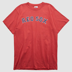 Boston Red Sox Majestic 2000s T-shirt - Red Vintage