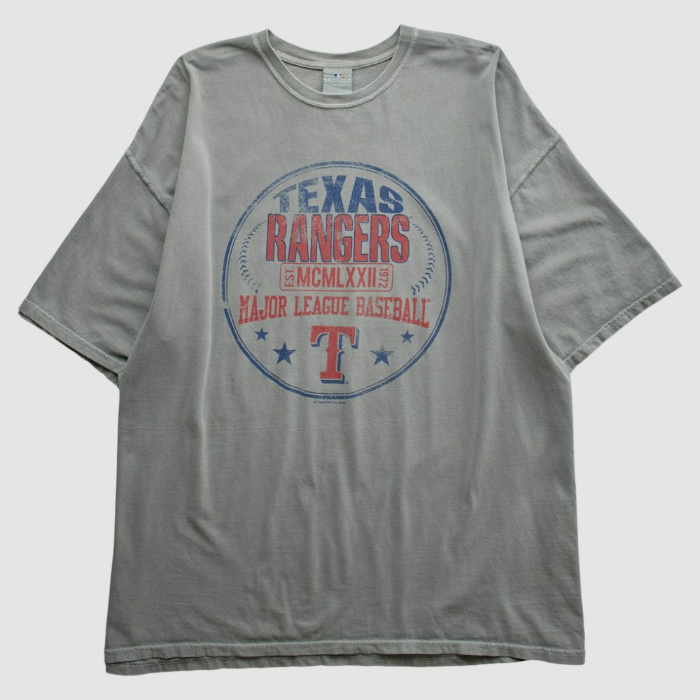 Texas Rangers MLB 2000s T-shirt - Gray Vintage