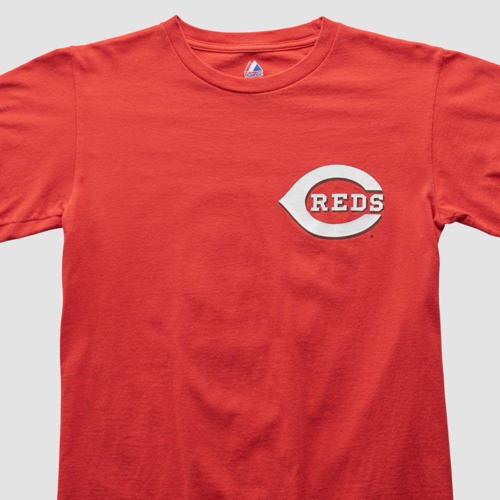 Cincinnati Reds Majestic 2000s T-shirt - Red Vintage