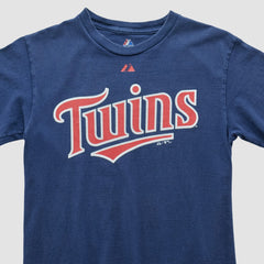 Minnesota Twins Majestic 2010 T-shirt - Navy Vintage