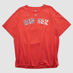 Boston Red Sox Majestic 2010s T-shirt - Red Vintage