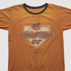 Chicago Cubs Majestic 2005 T-shirt - Orange Vintage