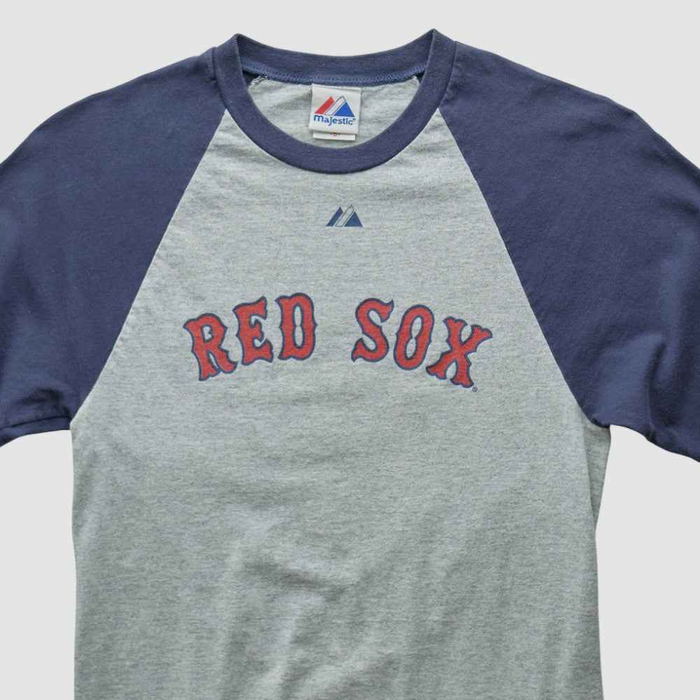 Boston Red Sox Majestic 2009 T-shirt - Heather Gray Vintage
