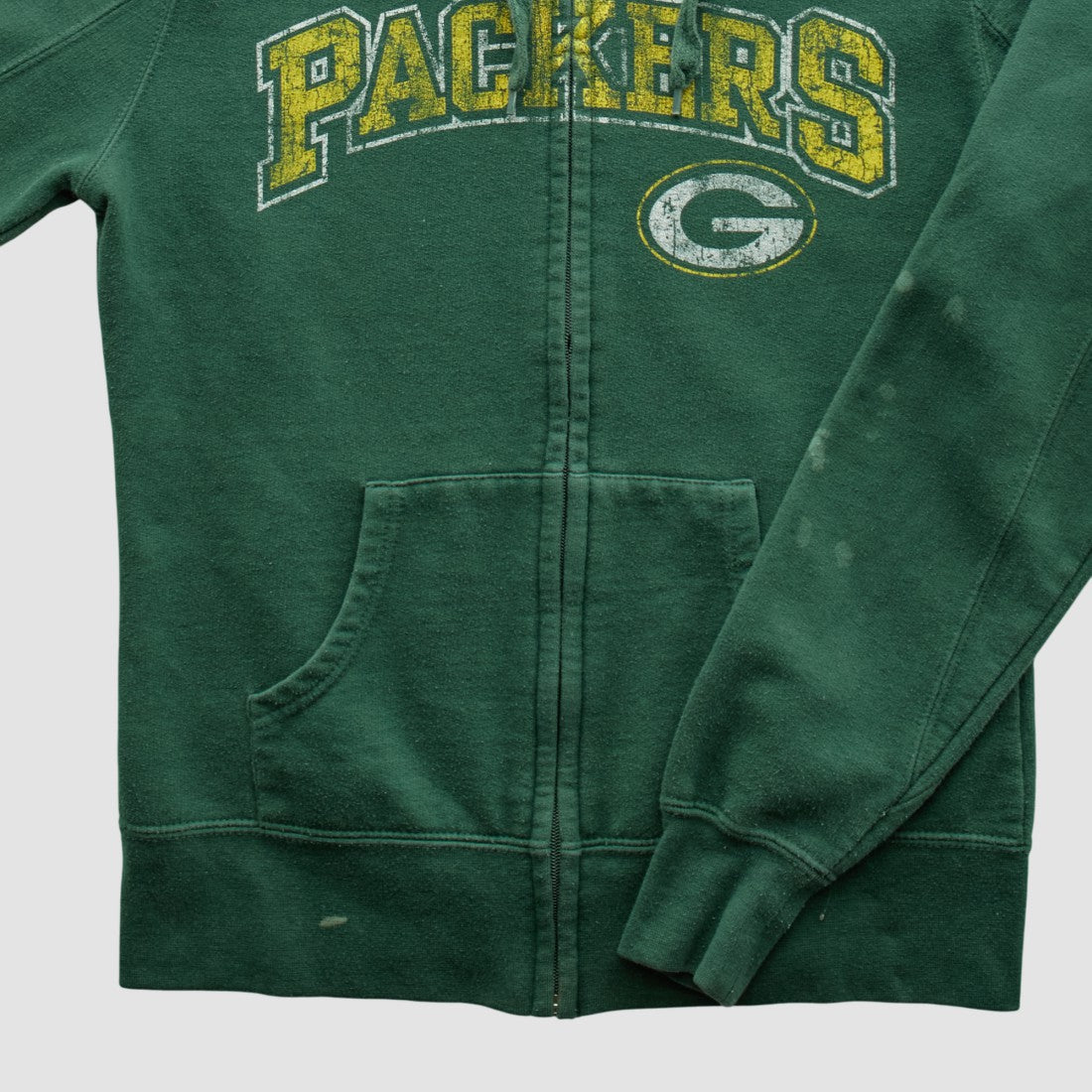 NFL Green Bay Packers NFL 2010s Hooded Full Zip Sweatshirt