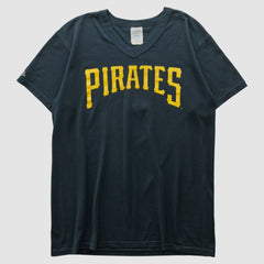 Pittsburgh Pirates Majestic 2000s T-shirt - Navy Vintage