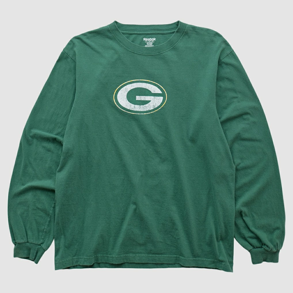 NFL Green Bay Packers Reebok 2000s Long Sleeve T-shirt