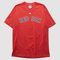 Boston Red Sox Majestic 2010 T-shirt - Red Vintage