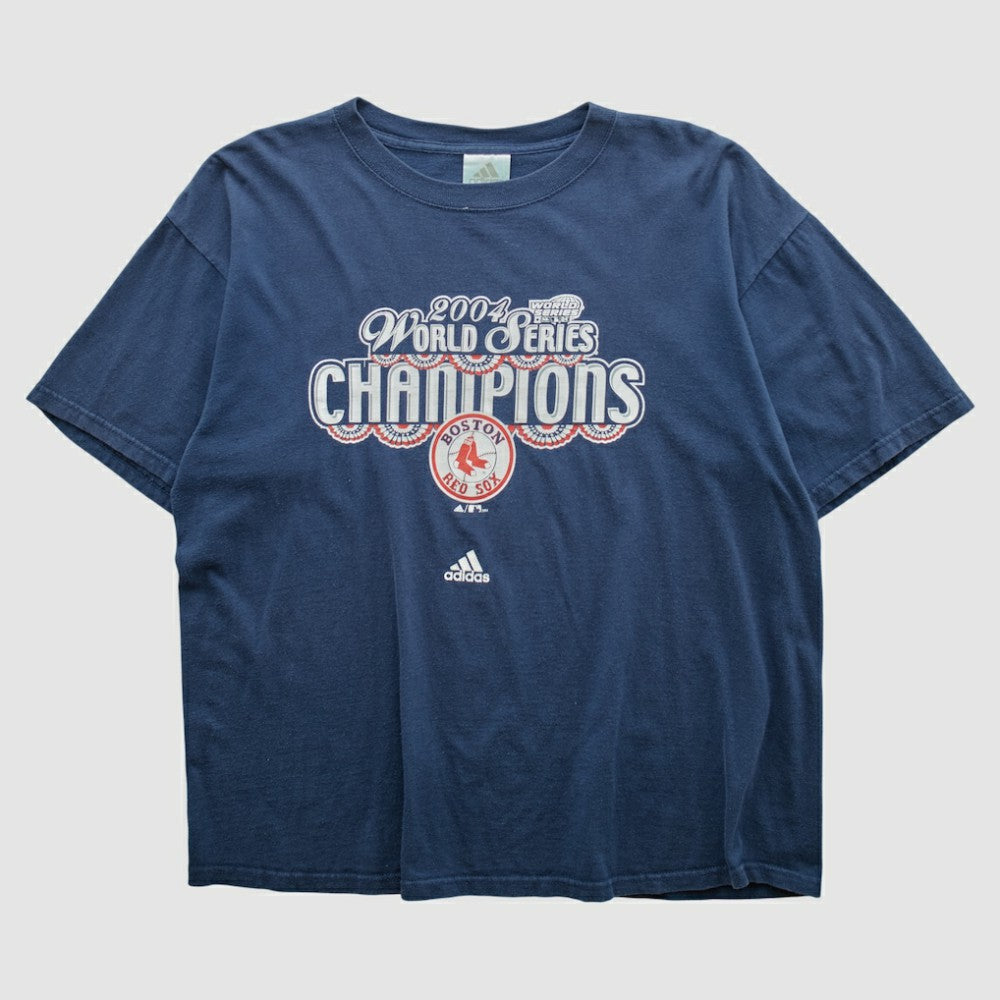 Boston Red Sox Adidas 2004 T-shirt - Navy Vintage