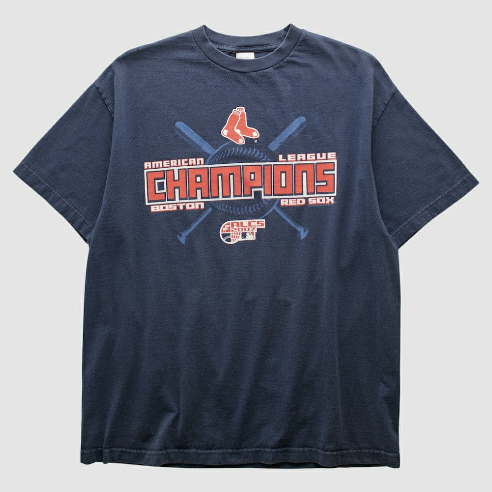 Boston Red Sox Alstyle Apparel 2007 T-shirt - Navy Vintage