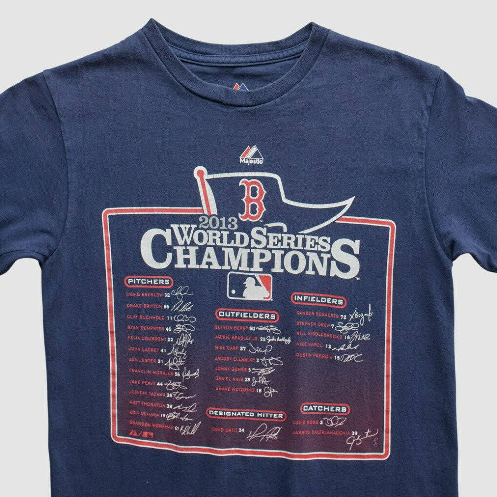 Boston Red Sox Majestic 2013 T-shirt - Navy Vintage