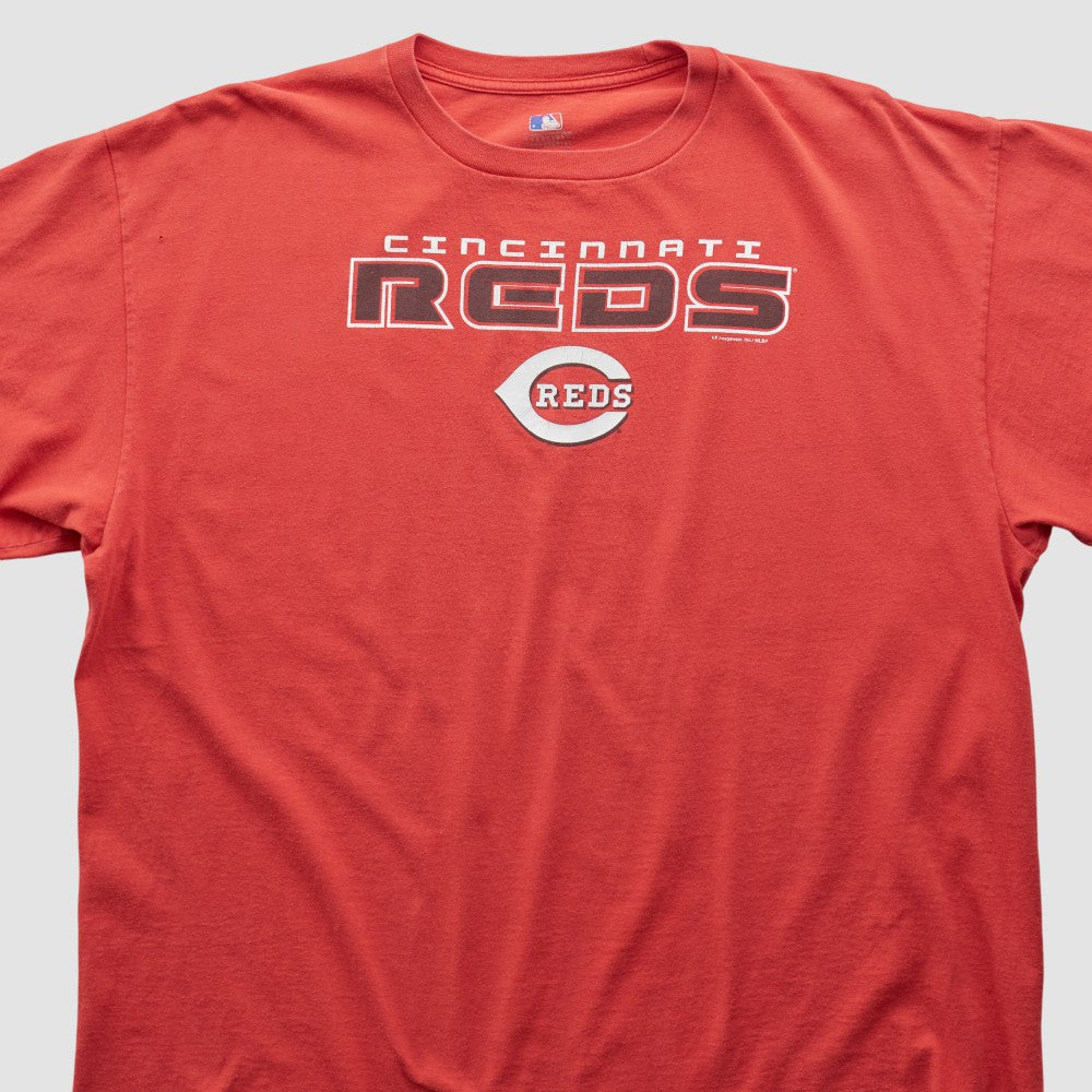 Cincinnati Reds MLB Genuine Merchandise 2000s T-shirt - Red Vintage
