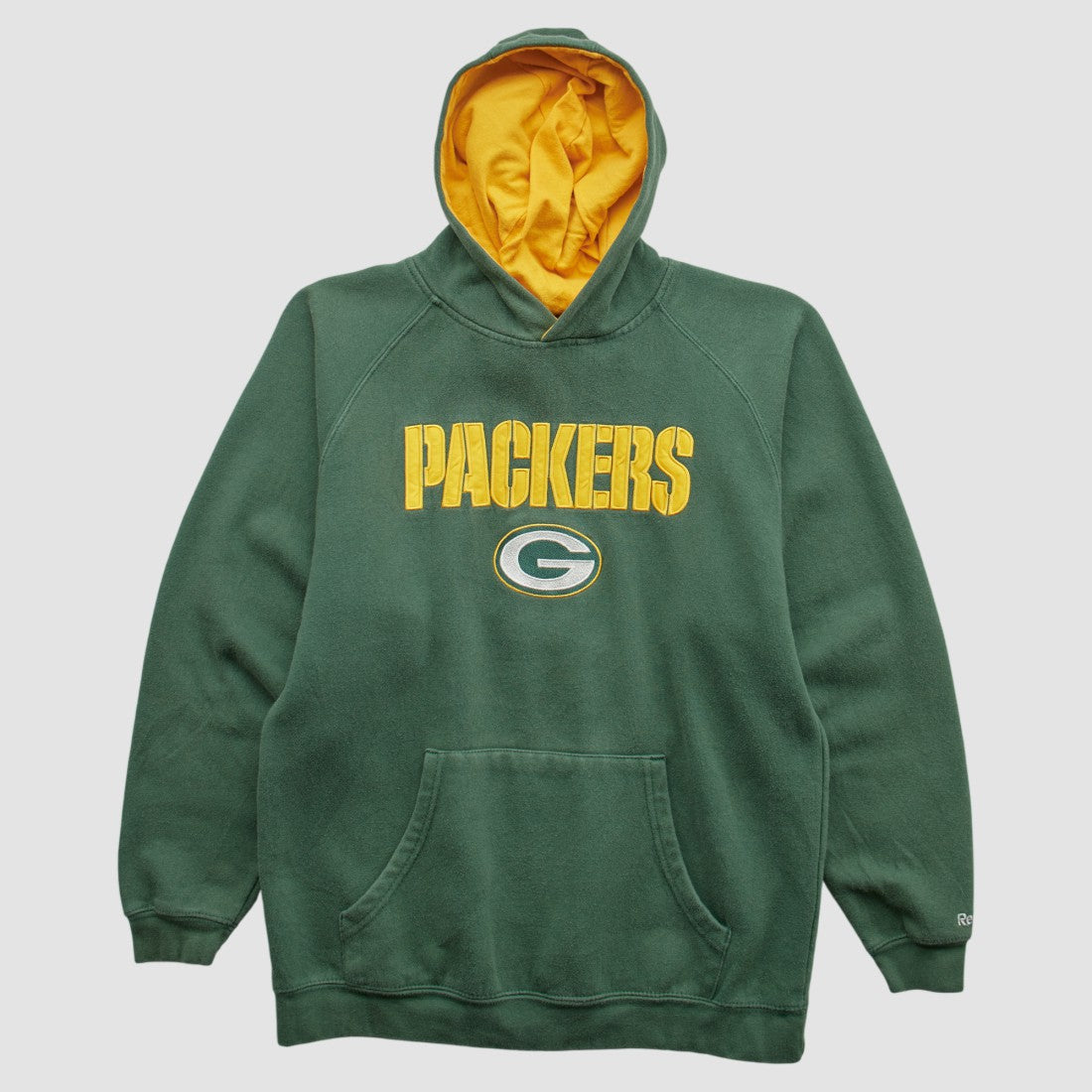 NFL Green Bay Packers Reebok 2000s Hooded Pullover Sweatshirt