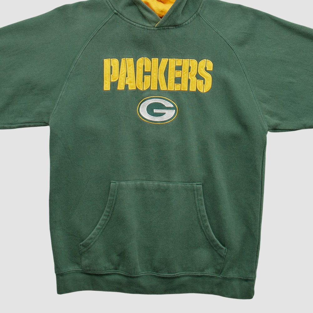 NFL Green Bay Packers Reebok 2000s Hooded Pullover Sweatshirt