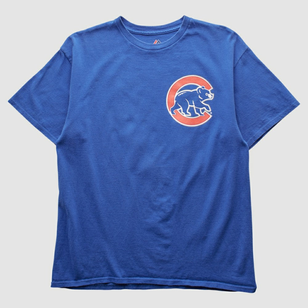 Chicago Cubs Majestic 2015 T-shirt - Blue Vintage