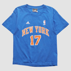 New York Knicks 2011 T-shirt - Blue Vintage | Adidas for sale