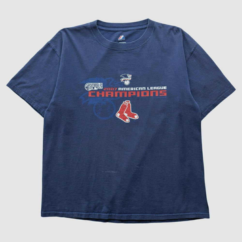 Boston Red Sox Majestic 2007 T-shirt - Navy Vintage