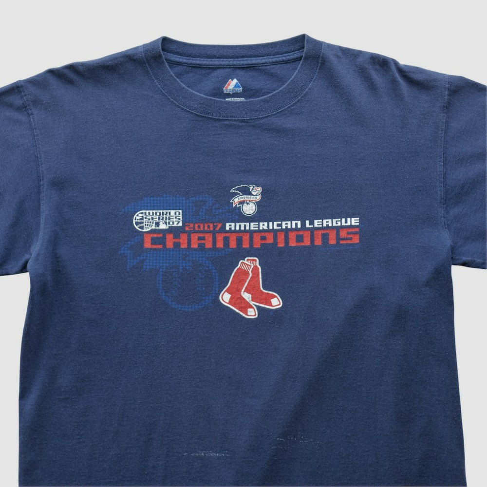 Boston Red Sox Majestic 2007 T-shirt - Navy Vintage
