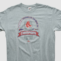 Boston Red Sox Anvil 2007 T-shirt - Heather Gray Vintage