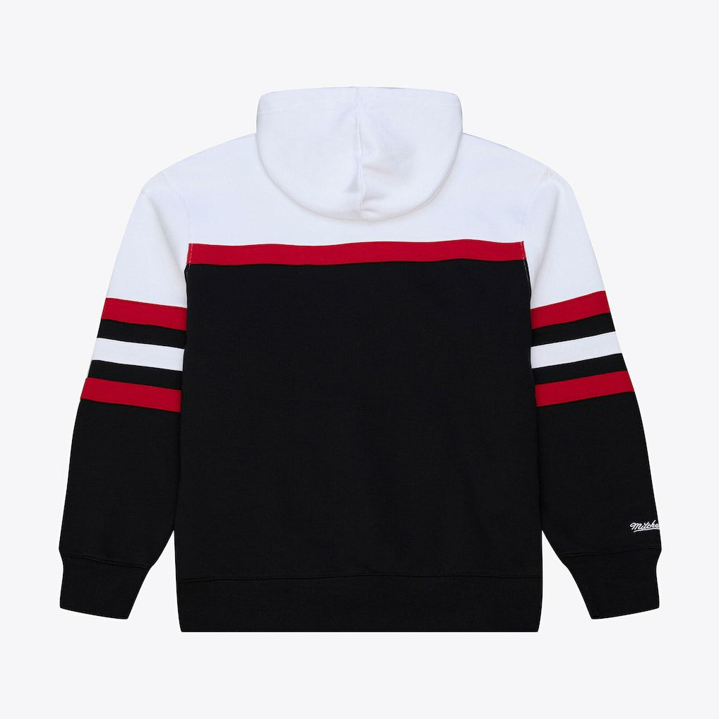 Chicago Bulls Head Coach Hoodie - Black | Mitchell & Ness on sale