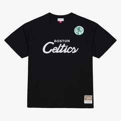 Boston Celtics Head Coach T-Shirt - Black | Mitchell & Ness discount