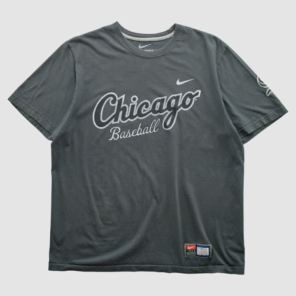 Chicago White Sox 2010s T-shirt - Charcoal Vintage | Nike