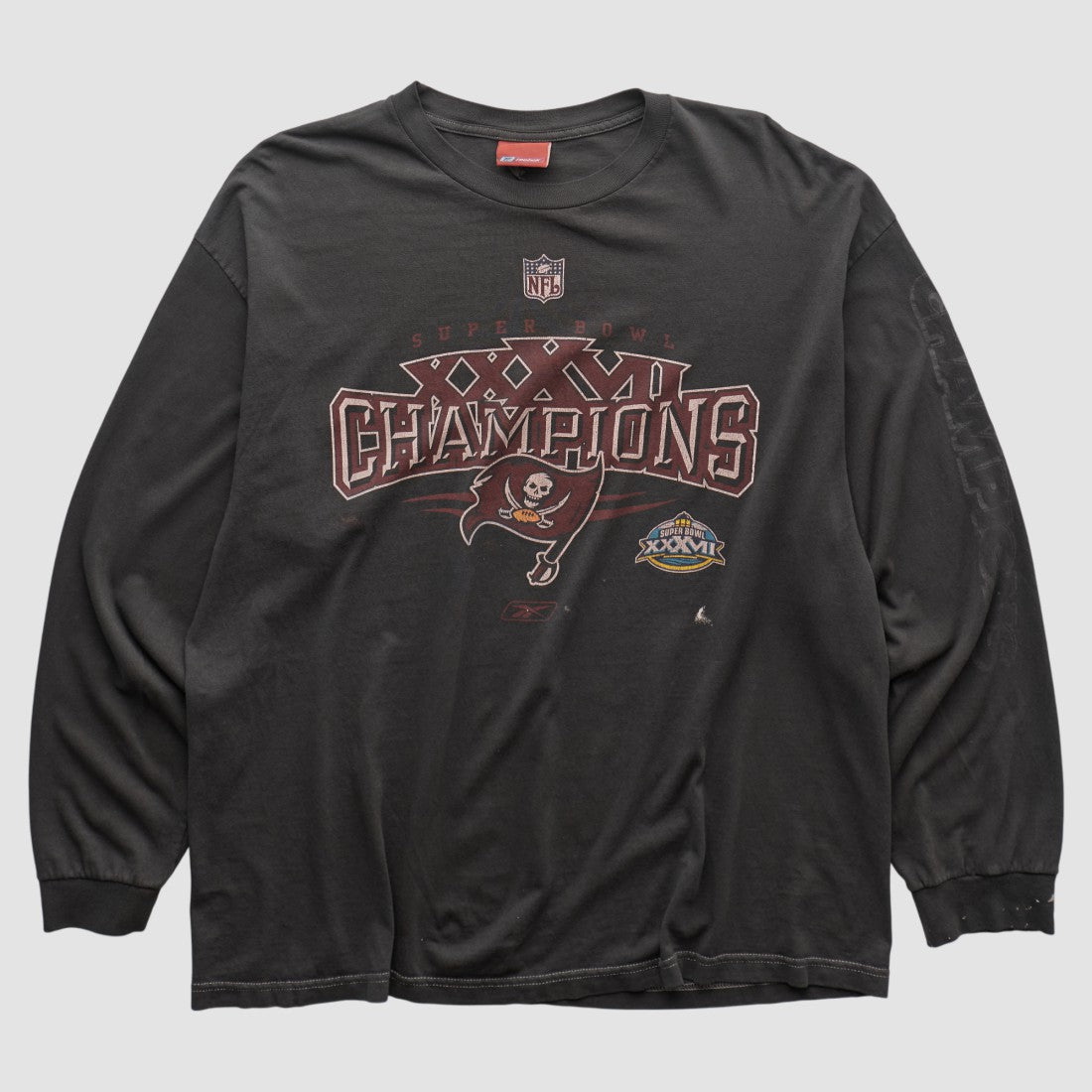 NFL Tampa Bay Buccaneers Reebok 2003 Long Sleeve T-shirt