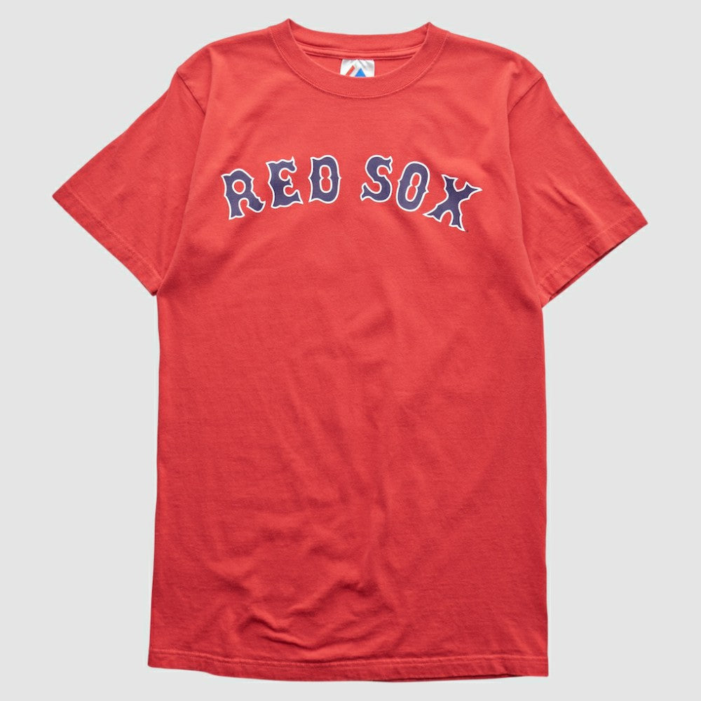 Boston Red Sox Majestic 2000s T-shirt - Red Vintage