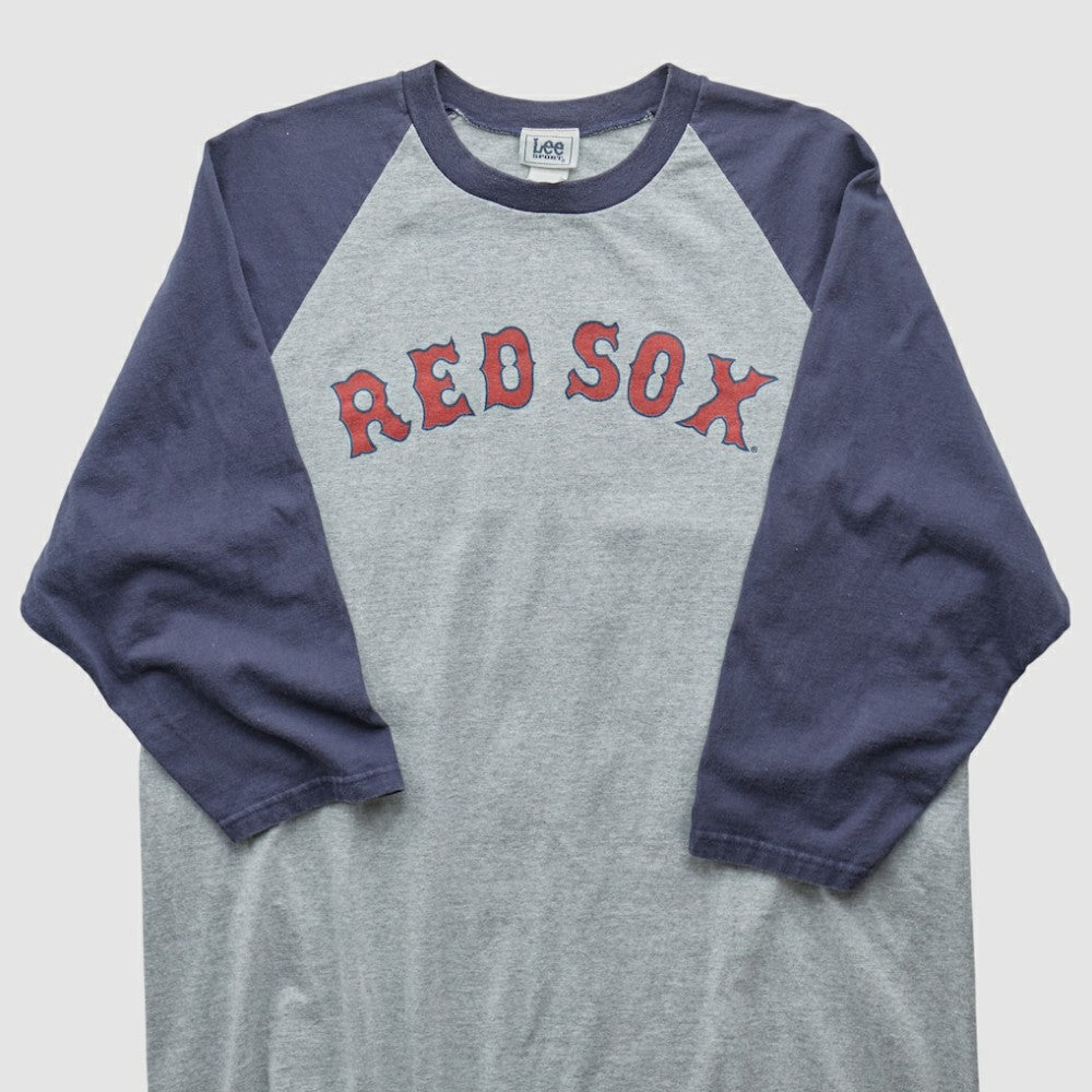 Boston Red Sox Lee Apparel 2000s T-shirt - Heather Gray Vintage