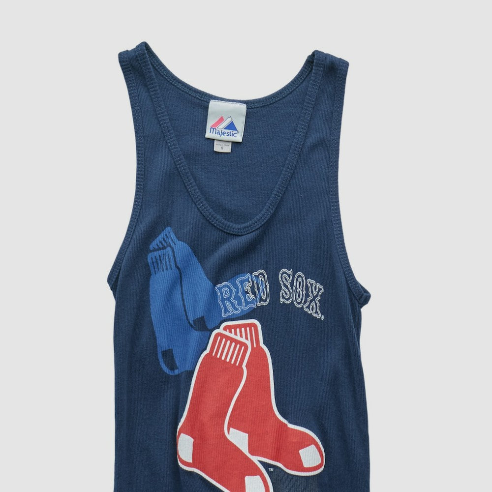 Boston Red Sox Majestic 2010s Tank - Navy Vintage
