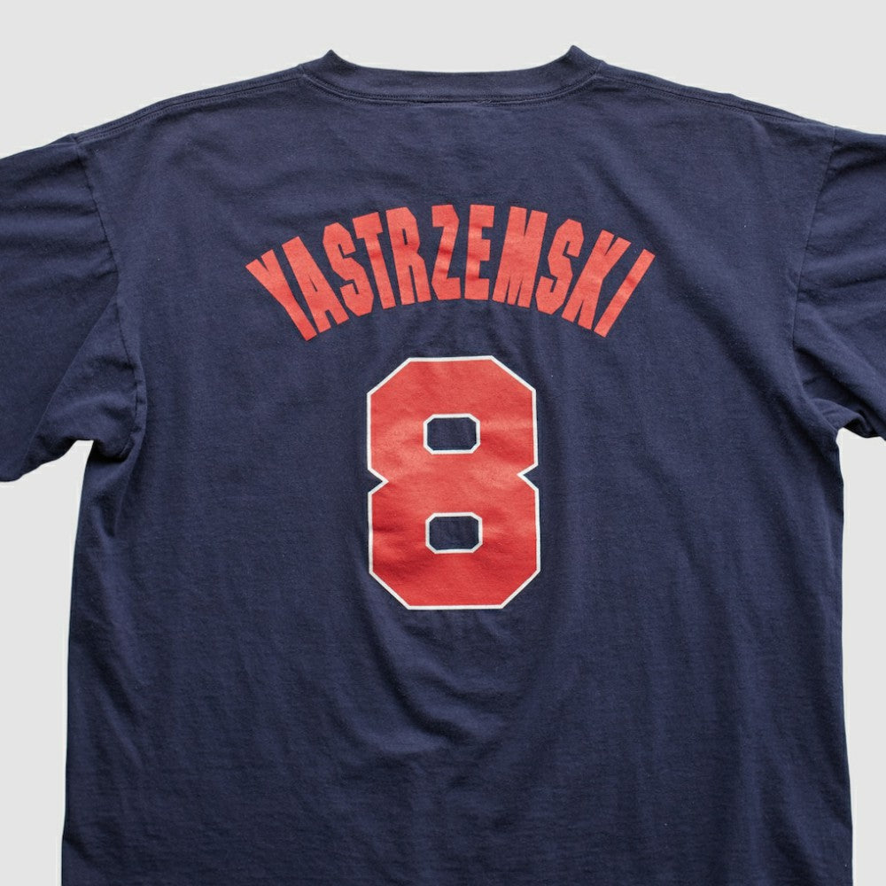 Boston Red Sox Majestic 2000s T-shirt - Navy Vintage