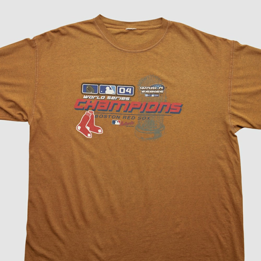 Boston Red Sox 2004 T-shirt - Brown Vintage
