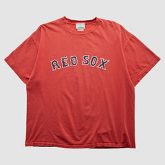 Boston Red Sox Adidas 2000s T-shirt - Red Vintage