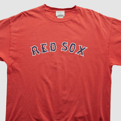 Boston Red Sox Adidas 2000s T-shirt - Red Vintage
