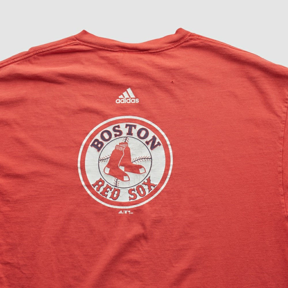 Boston Red Sox Adidas 2000s T-shirt - Red Vintage