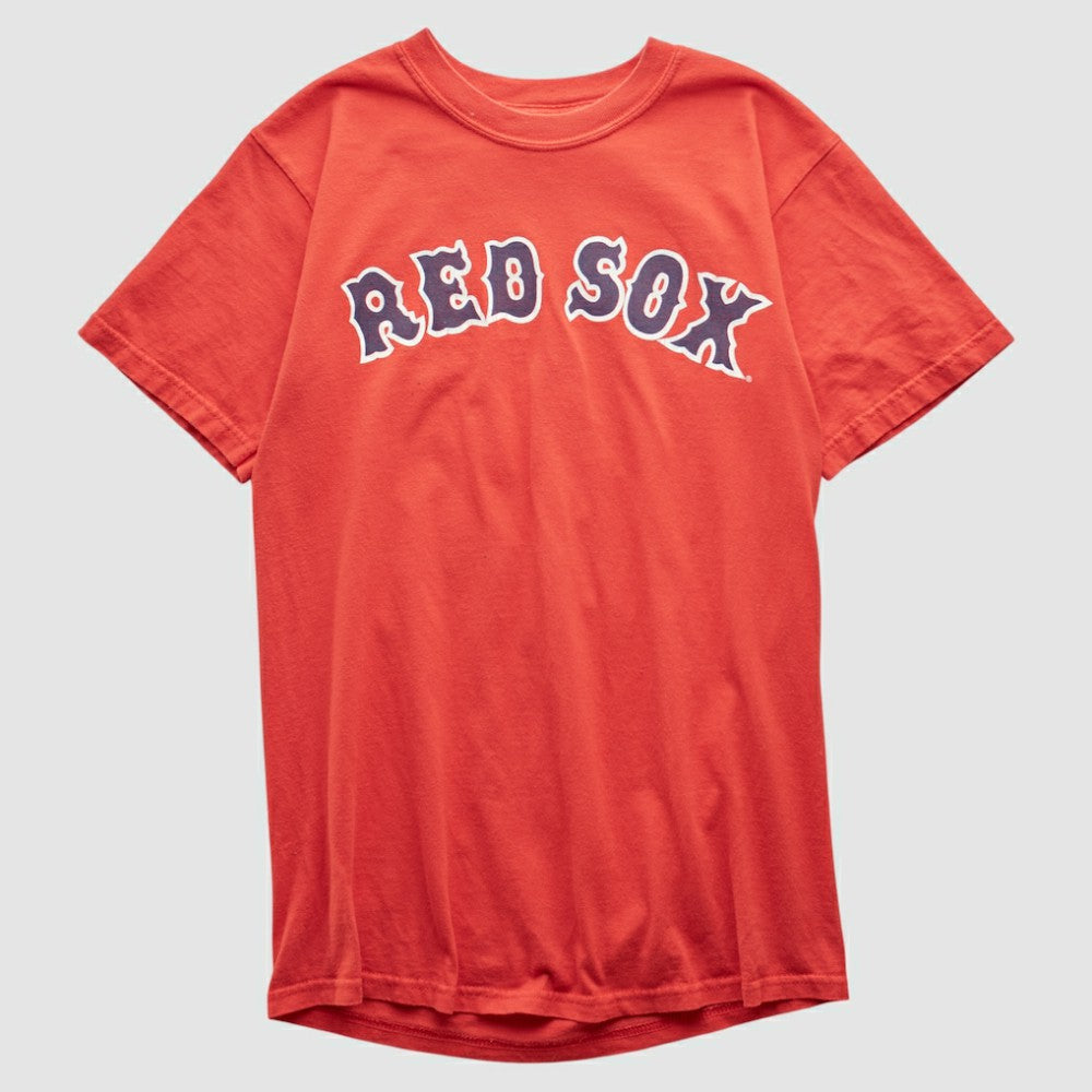 Boston Red Sox Lee Apparel 2000s T-shirt - Red Vintage