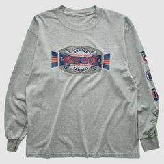 Boston Red Sox 2001 Long Sleeve T-shirt - Heather Gray Vintage