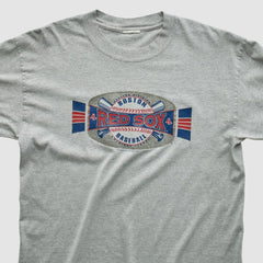 Boston Red Sox 2001 Long Sleeve T-shirt - Heather Gray Vintage