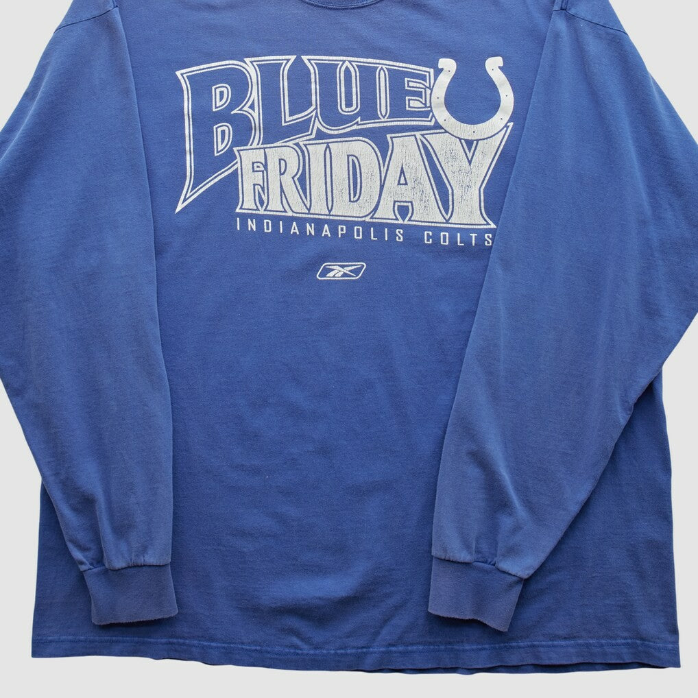 NFL Indianapolis Colts Reebok 2000s Long Sleeve T-shirt