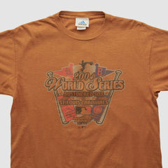 MLB World Series Adidas 2004 T-shirt - Orange Vintage
