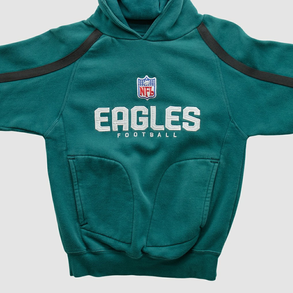 NFL Philadelphia Eagles Reebok 2000s Hooded Pullover Sweatshirt