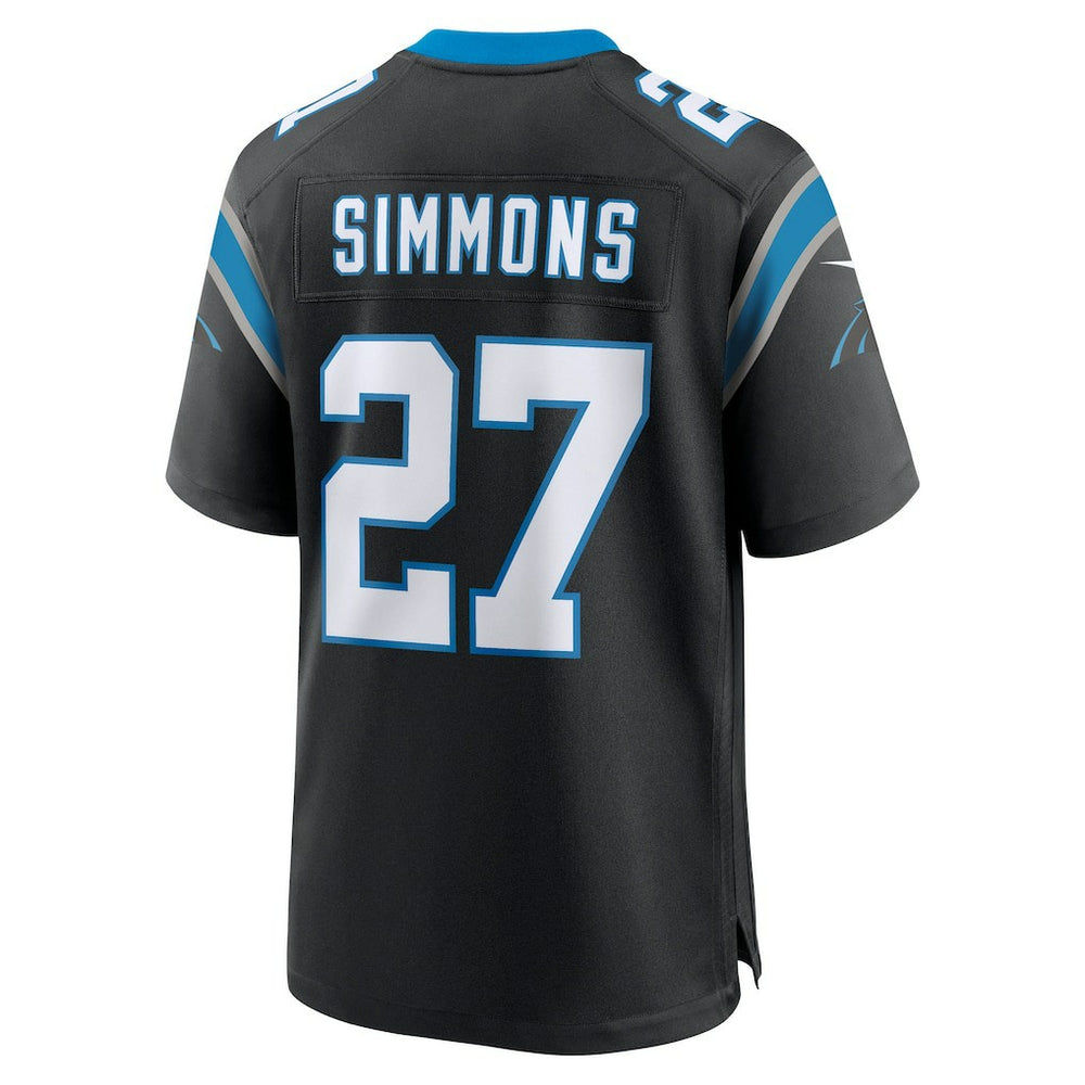 NFL Carolina Panthers Isaiah Simmons  Team Game Jersey
