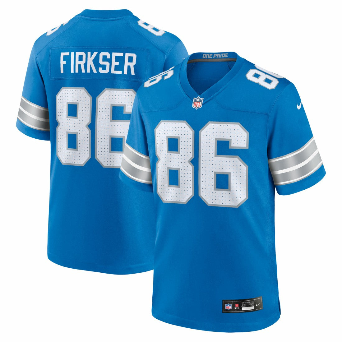 NFL Detroit Lions Anthony Firkser  Team Game Jersey