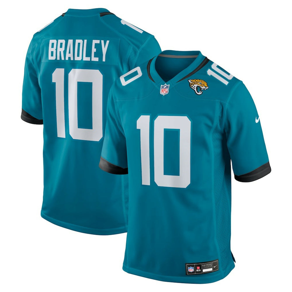 NFL Jacksonville Jaguars Carter Bradley  Team Game Jersey