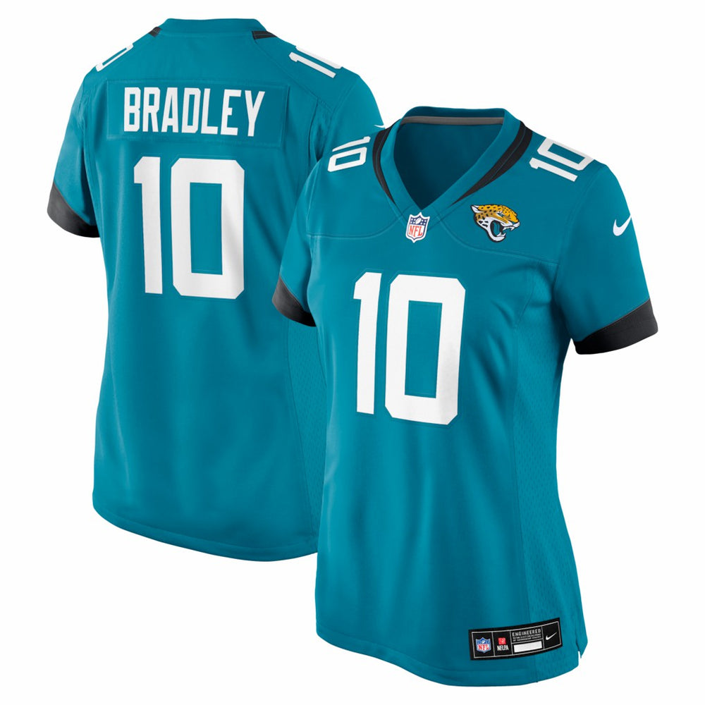 NFL Jacksonville Jaguars Carter Bradley  Women's Team Game Jersey