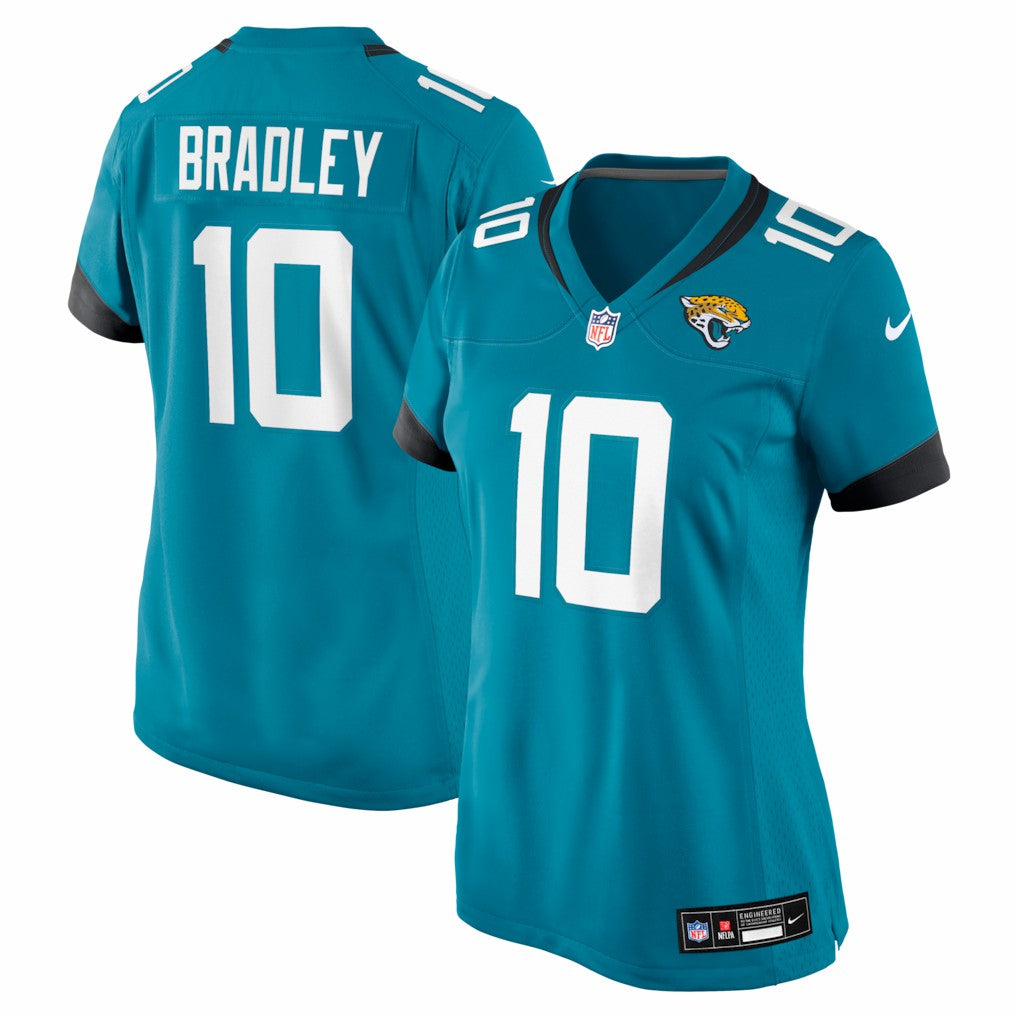 NFL Jacksonville Jaguars Carter Bradley  Women's Team Game Jersey