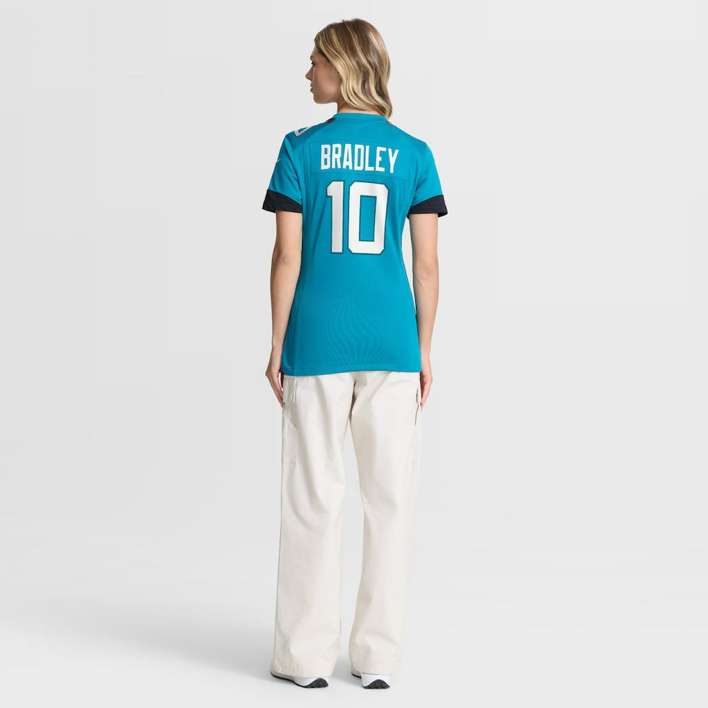 NFL Jacksonville Jaguars Carter Bradley  Women's Team Game Jersey