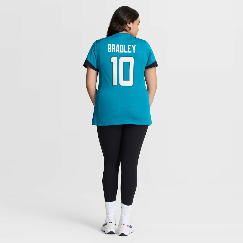 NFL Jacksonville Jaguars Carter Bradley  Women's Team Game Jersey