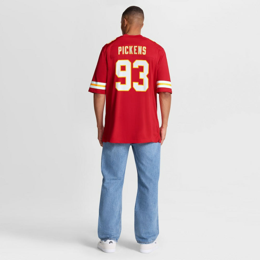 NFL Kansas City Chiefs Zacch Pickens  Team Game Jersey