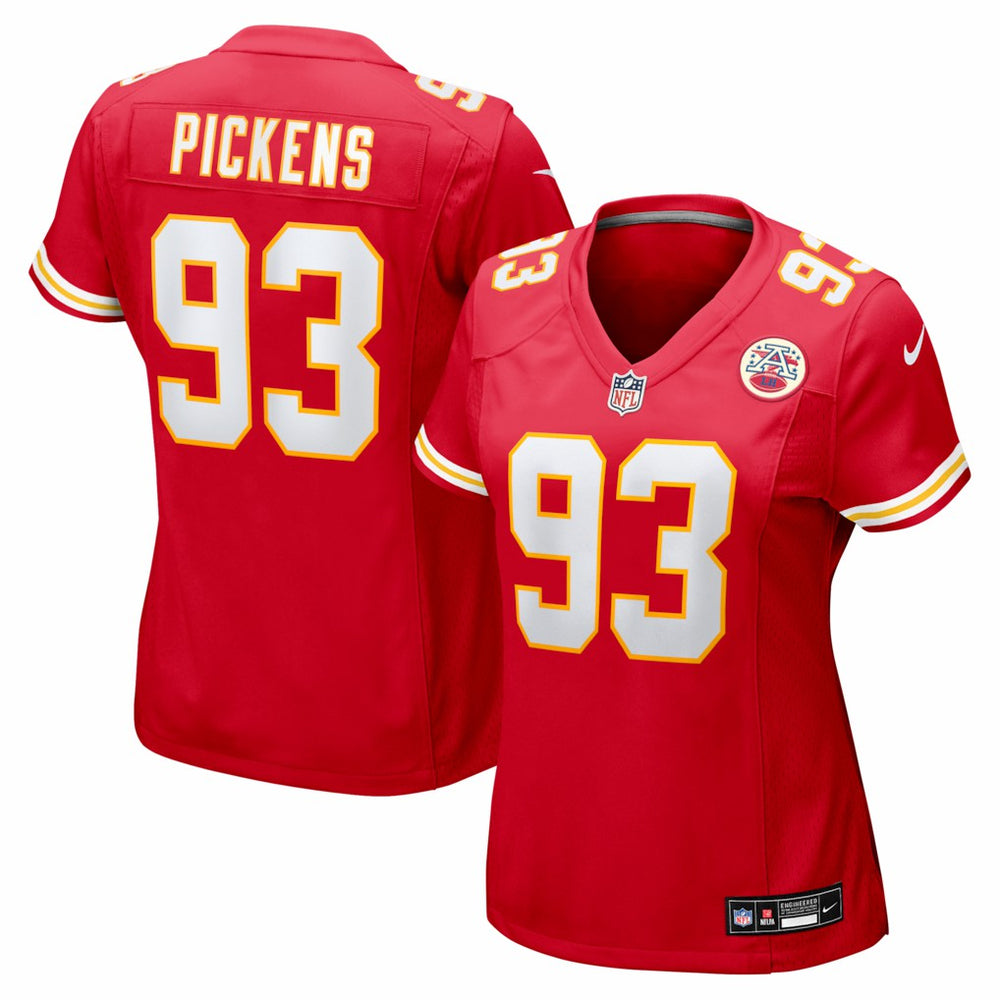 NFL Kansas City Chiefs Zacch Pickens  Women's Team Game Jersey